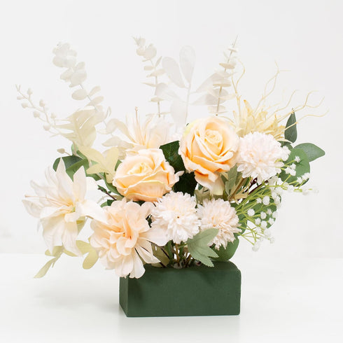Crafare 6x3x2.5 Inch Wet Floral Foam Blocks Rectangle Small Size Foam Bricks for Fresh Artificial Flower Arrangements Wedding Centerpiece Party Ho...