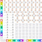 4-Pin 10mm RGB LED Light Strip Connectors, 100 Pieces Solderless and Gapless Adapter Terminal, Incl. Screw Clips, Cuttable T, L and X Shape for SM...