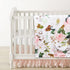 Flower Minky Baby Blanket for Boys Girls Double Layer Soft Plush Toddler Blanket with Dotted Backing, Newborn Blanket for Nursery Stroller Crib Re...