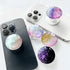 Clear Crystal Glitter Collapsible Expandiing Moblile Phone Grip Stand Holder for Smartphones and Tablets Cell Phone Accessory (Colorful Glitter).....