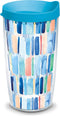 Tervis Yao Cheng - Vertical Stripes Made in USA Double Walled Insulated Tumbler Travel Cup Keeps Drinks Cold & Hot, 16oz, Classic...