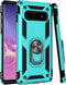 LUMARKE for Galaxy S10+ Plus Case,Pass 16ft. Drop Tested with Magnetic Ring Kickstand Compatible with Car Mount Holder Military Grade Protective P...