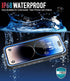 Design for iPhone 14 Pro Max Waterproof Case, Shockproof Dustproof Phone Case for iPhone 14 Pro Max with Screen Protector, Full Body Protective Co...