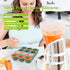 Baby Food Storage Container - 1.5oz x 12 Pods Silicone Freezer Tray with Lid for Homemade Baby Food, Fruit Purees, Vegetable & Breast Milk (Green)...
