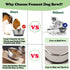 2-in-1 Slow Feeder Dog Bowl with Anti-Slip Silicone Base, 50.7oz, Stainless Steel, for Small to Medium Dogs...