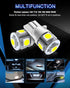 Marsauto 194 LED Bulbs 168 T10 2825 5SMD LED Bulbs Car Dome Map License Plate Lights Lamp White 12V (Pack of 2)...