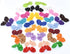 RayLineDo? Mixed 100pcs Traditional Chinese Knot Frog Buttons Closure Handmade Fabric Fasteners for DIY Sewing...