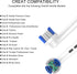 Toothbrush Heads, Electric Toothbrush Replacement Toothbrush Heads Compatible with Oral B Braun 7000/Pro 1000/9600/ 5000/3000/8000 (4 Pack)...