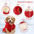 3 Pcs Pet Dog Sweater Jacket Knitwear Hoodie Clothes Pocket Puppy Coat Clothing Pup Christmas Shirt Costume Sweatshirt Fleece Lining Warm Winter S...