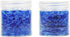 Bala&Fillic Glass Bugle Seed Beads About 3300pcs/100g in Box Size 6x2mm Blue Transparent Tube Glass Beads for Jewelry Making (Blue-Transparent)...