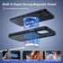 Cell Phone Case for iPhone 12/12 Pro, Strong Magnetic Clear Case with 10Ft Military-Grade Protection, Compatible with MagSafe, Shockproof, Slim Th...
