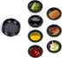 100Pcs Round Dipping Sauce Dishes, Mini Disposable Dessert Plates Sauce Dishes Soup Plate Soy Sauce Dishes Seasoning Dish Appetizer Plates for Hom...