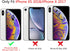 Ownest Compatible with iPhone X/XS Case for Clear Flowers Pattern Frosted PC Back 3D Floral Girls Woman and Soft TPU Bumper Protective Silicone Sl...