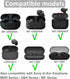 6 Pairs WF-1000XM5 Ear Tips Buds, Small Medium 2 Size Replacement Silicone Rubber Eartips Earbuds Wing Gel Skin Cover Accessories Compatible with ...