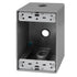 ENERLITES Weatherproof Outlet Box with Three 1/2-in Threaded Outlets, Outdoor Electrical Box, 3 Holes 0.50” Each, 1-Gang, 4.57” Height x 2.83” Len...