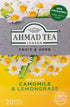 Ahmad Teas - Camomile & Lemongrass 1.4oz - 20 Tea Bags, Brown...