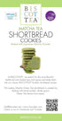 BISCOTTEA Matcha Green Tea Shortbread Cookies (8 Cookies)...