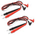 2pairs 71cm/28" Long Banana Plug Multimeter Probe Test Lead Cable Digital Laboratory Multimeter Voltmeter Test Lead Probe Wire Cable 1000V?Black R...