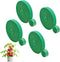 4 Rolls Garden Tie Green Tape - Twist Ties for Plants 1/2" 65.6ft Garden Plant Ties? Reusable Stretch Tie Tape for Plants - Plant Twist Tie for Pl...