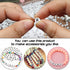 100PCS Letter Beads White Round Acrylic Alphabet Beads Letter R Beads for Jewelry Making Bracelets Necklaces Key Chains DIY 4X7mm...