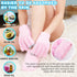 4PCS Touch Screen Moisturizing Gloves and Sock, Spa Moisturizing Therapy Sock?Glove, Soften Repairing Dry Cracked, Hands Feet Skin Care, Effective...