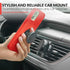New 2025 Magnetic Air Vent Phone Mount for Car - for Any Smartphone (iPhone, Android Cell Phone, GPS) | Stylish All-Metal One-Hand & One-Sec Phone...