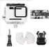 FitStill Waterproof Housing Case Only for Go Pro Hero 7 White & Silver, Protective 45m Underwater Dive Case Shell with Bracket Accessories for Go ...