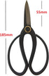 Garden Guru Professional Bonsai Scissors 180mm - Traditional Butterfly Bonsai Pruner Shear for Precise Trimming Pruning and Deadheading of Flowers...