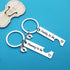 Xiahuyu Pregnancy Announcement Keychain - Silver - Modern - Parenthood - Unisex Adult - New Parents, Expectant Parents...