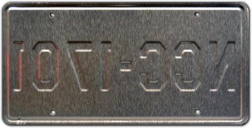 USS Enterprise | NCC-1701 | Metal Stamped License Plate...