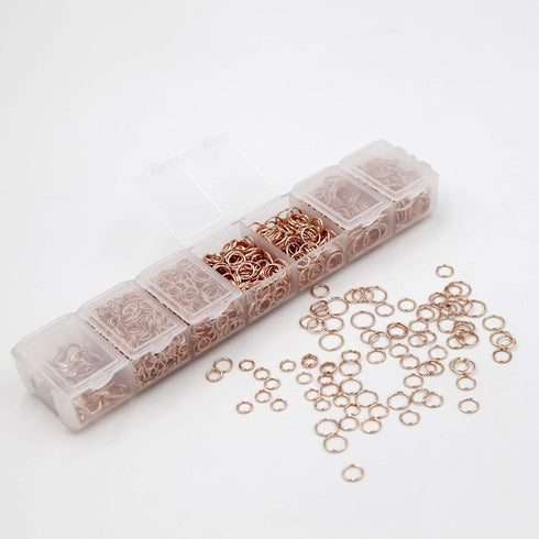 EuTengHao 1504pcs Open Jump Ring and Lobster Clasps Jewelry Repair Tools Jewelry Making Supplies Kit with Jewelry Making Accessories for Necklace ...