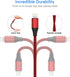 [MFi Certified Lightning Cable,3 Pack 3 Ft iPhone Charger Cable & Data Sync Fast 3 Foot Nylon Braided Cord Compatible with iPhone Xs max/xr/x/8/8 ...