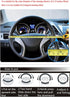 Stylish Cute Cat Steering Wheel Cover for Women Girl,Leather Auto Car Steering Wheel Cover Universal Fit 15 Inch Car Interior Accessories (Black&P...