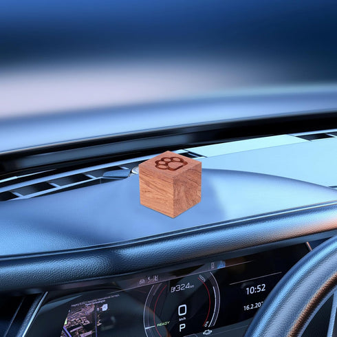 Walnut Wood Essential Oil Diffuser Fragrant Wood Aroma Fragrance Diffuser Air Freshener for Car Wardrobe Home Office Design B...