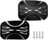 Motorcycle Brake Clutch Master Cylinder Covers Aluminum Left and Right Brake Reservoir Cylinder Cover for Harley Touring Road King Electra Street ...