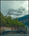 Posterizer 1 pcs-beautiful nature scene with evergreen trees and mountains 1-Landscape & Nature Art-Gift for Art Lovers-Decor for Home & Office- u...