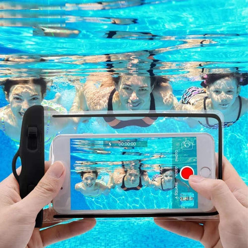 Waterproof Phone Pouch 4Pack, Floating Underwater Phone Case Dry Bag Lanyard Universal IPX8 for iPhone 15 14 13 Pro Max Plus Samsung Galaxy S24 Ul...