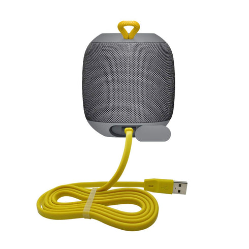 Replacement UE Boom Charger Cable Cord Compatible with Logitech UE Boom/UE Boom 2/ Megaboom/Wonderboom/Miniboom/Roll Wireless Speaker (Yellow)...