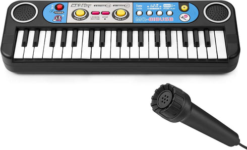 37 Keys Kids Piano Keyboard, Mini Electronic Piano Keyboard Toy for Kids Birthday Christmas Day Gift...