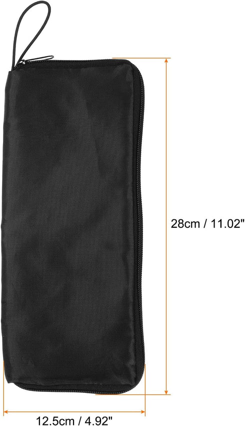 Wet Umbrellas Bag 11"x5" Superfine Fiber Reversible Umbrellas Sleeve Cover Portable Waterproof Case for Storage Carry Travel Home Outdoor, Black.....