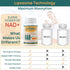 800 mg Liposomal NAD+ Supplement with Nicotinamide Riboside 200 mg, Trans-Resveratrol 100 mg - True NAD Supplement for DNA Repair, Healthy Aging, ...