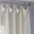 HPD Half Price Drapes Linen Sheer Curtains 84 Inches Long Linen Curtain for Bedroom & Living Room (1 Panel), 50W x 84L, Gardenia...