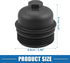 Engine Oil Filter Housing Cover Cap 26350-3CAB1 for Kia Sedona 2015-2018 Plastic Black...