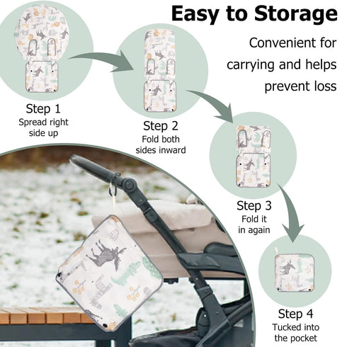 Minky 3 in 1 Car Seat Cover for Winter - Minky Baby Car Seat Cover with Storage Bag...