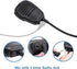 Hm-186ls Small Speaker Microphone Compatible for icom ID-31A ID-51A ID-52A IP100H IP501H radios with Right angle 2-pin connecto and Revolving Swiv...