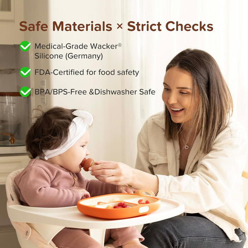 Baby Breastmilk Freezer Tray Breast Milk Popsicle Molds Cooling Fruit Feeder with Pouch Silicone Infant Solid Food Vegetable Purees Feeding Feeder...