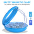 Retainer Case Orthodontic Dental Case, UVC Disinfectant Aligner Case with Vent Holes Mirror, UV Light Denture Box Slim, Retainer Holder Box for Mo...