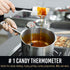 Candy Thermometer with Pot Clip - Deep Fry Oil Thermometer for Frying and Candle Making...
