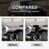 KUNGKIC for Mini R50 R52 R53 Hatch Auto Phone Holder Aluminum Car Cradle Rotatable Clip Foldable Cell Phone Cradle Mount Fit for 3.5-5.5 Inch Phon...
