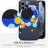 Berkin Arts Compatible with iPhone 11 Pro Max Case Silicone Cover with Screen Protector Color Field Colorful Moongate (Several Circles by Wassily ...